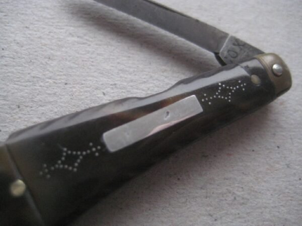 Rare George III Tortoiseshell Hafted Quill Bladed Folding Fruit Knife SK45 - Image 4
