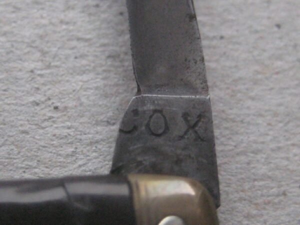 Rare George III Tortoiseshell Hafted Quill Bladed Folding Fruit Knife SK45 - Image 5
