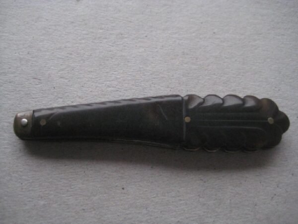 Rare George III Tortoiseshell Hafted Quill Bladed Folding Fruit Knife SK45 - Image 9