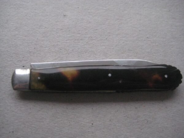 Rare George IV Tortoiseshell Hafted Scimitar Silver Bladed Folding Fruit Knife SK52 - Image 7