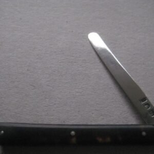 Rare George III Tortoiseshell Hafted Scimitar Silver Bladed Folding Fruit Knife SK8