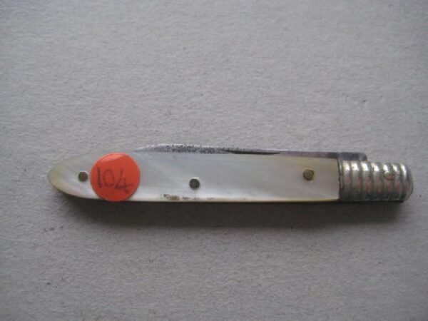 Victorian Mother of Pearl Hafted Quill Bladed Penknife SK104 BLETCH - Image 7