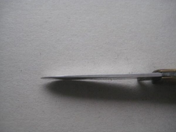 Vintage Bone Hafted Stainless Fruit Knife Steel Bladed Penknife SK112 BLETCH - Image 7