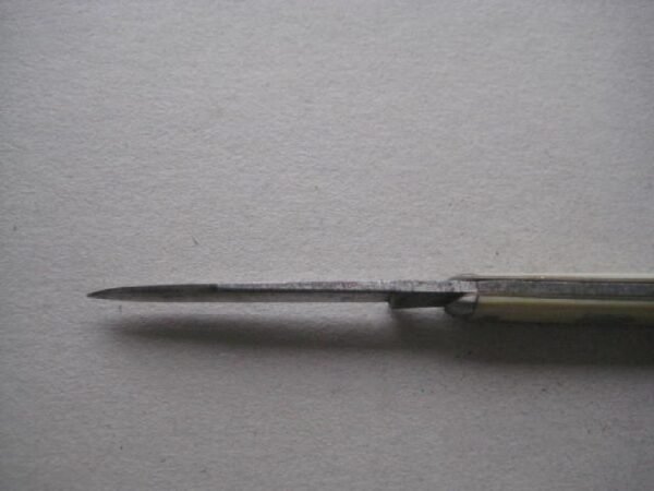 Victorian Bone Hafted Twin Quill Bladed Penknife SK113 BLETCH - Image 4