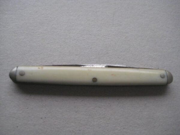 Victorian Bone Hafted Twin Quill Bladed Penknife SK113 BLETCH - Image 6