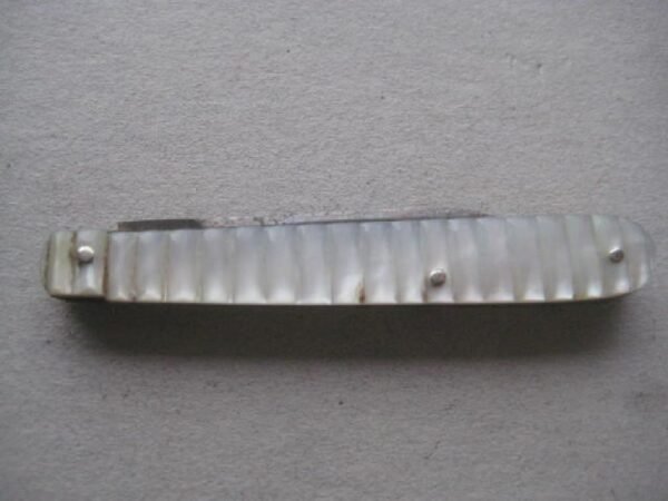 Victorian Mother of Pearl Hafted Quill Bladed Penknife SK123 BLETCH - Image 9