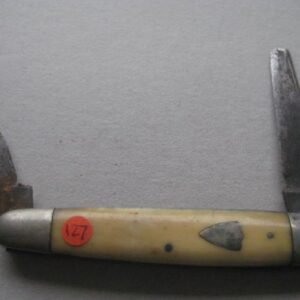 Victorian Bone Hafted Steel Bladed Penknife SK127 BLETCH