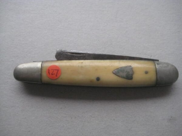 Victorian Bone Hafted Steel Bladed Penknife SK127 BLETCH - Image 6