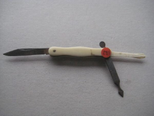 Victorian Bone Hafted Multi-Bladed Penknife SK132 BLETCH - Image 5