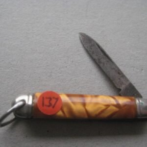 George V Bakerlite Plastic Hafted  Steel Bladed Penknife SK137 BLETCH